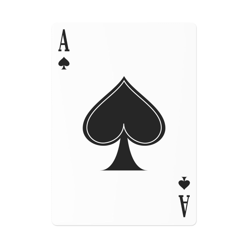 Burgundy Wedding Favour Personalised Poker Cards