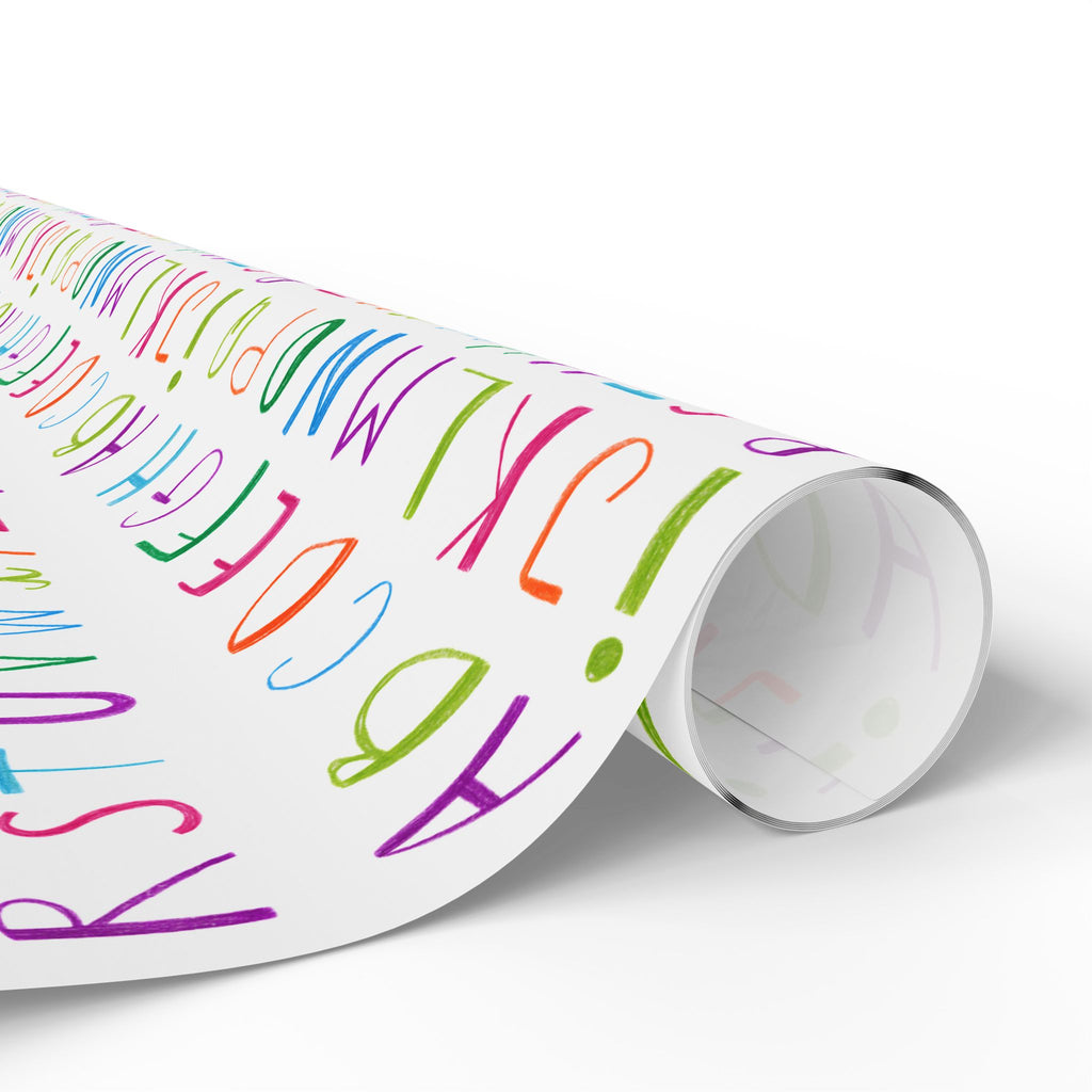 Alphabet Wrapping Paper | A–Z Gift Wrap Roll