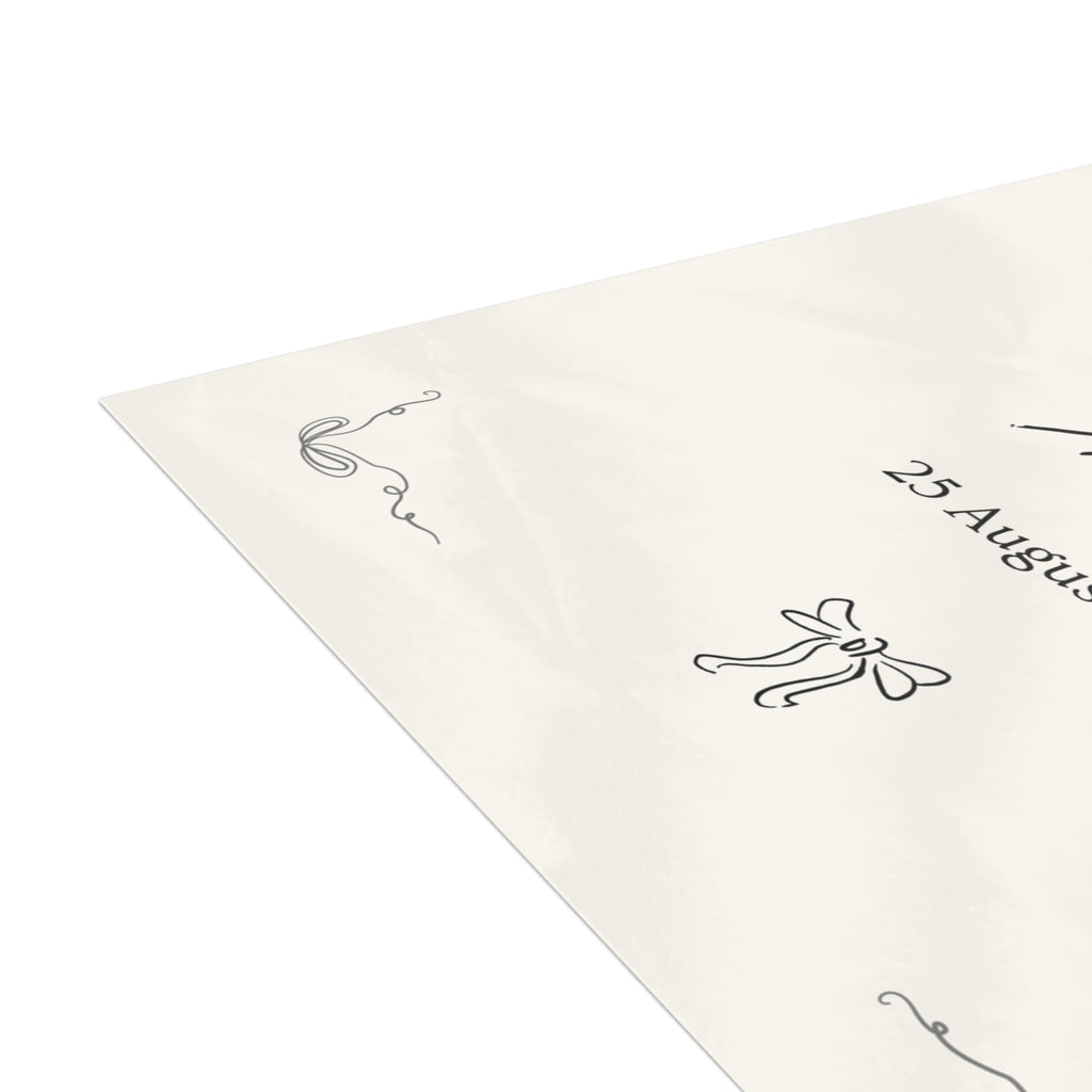 Vintage Cherub Wedding Invitation Card – Two-Sided Ceremony & Reception Template