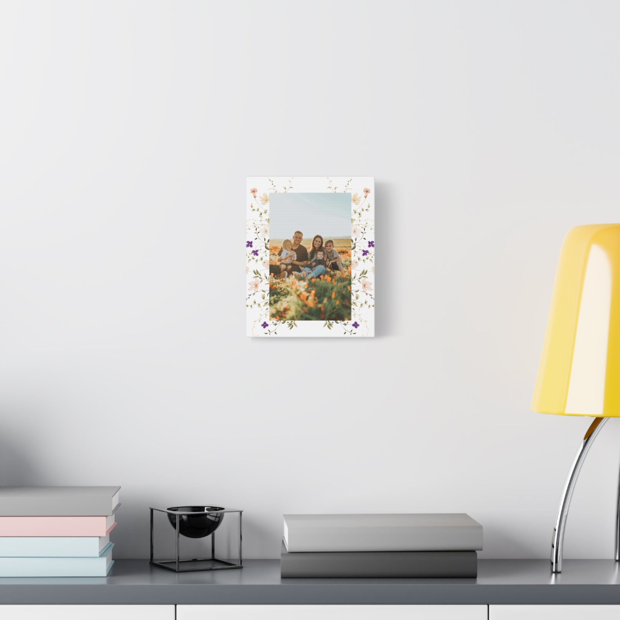 Floral Photo Canvas Print — Matte Stretched Wall Art