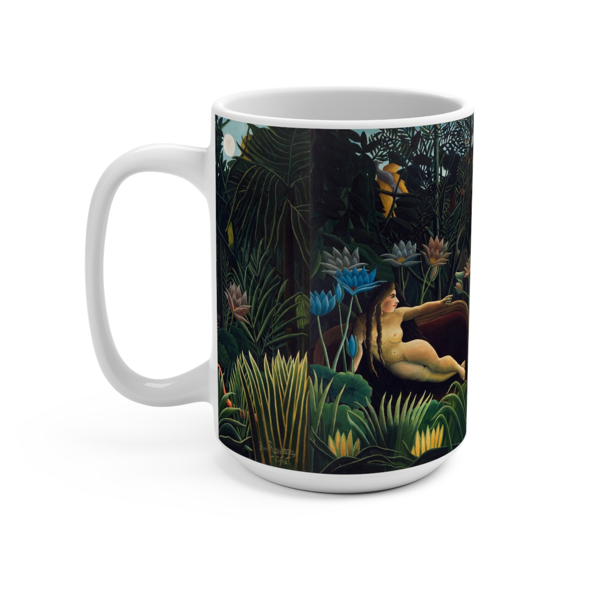 Jungle Art Mug | Tropical Forest Coffee Cup