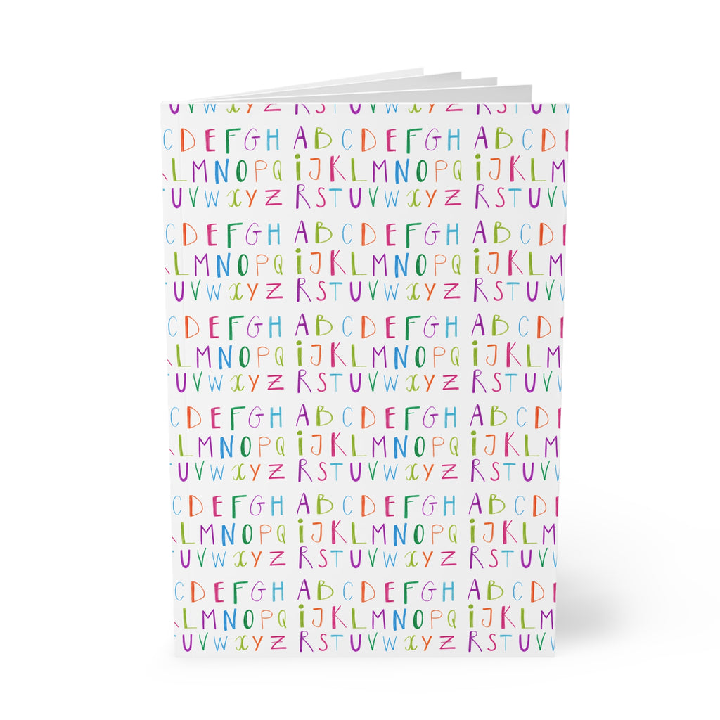 Alphabet Notebook A5 | Cute School Journal