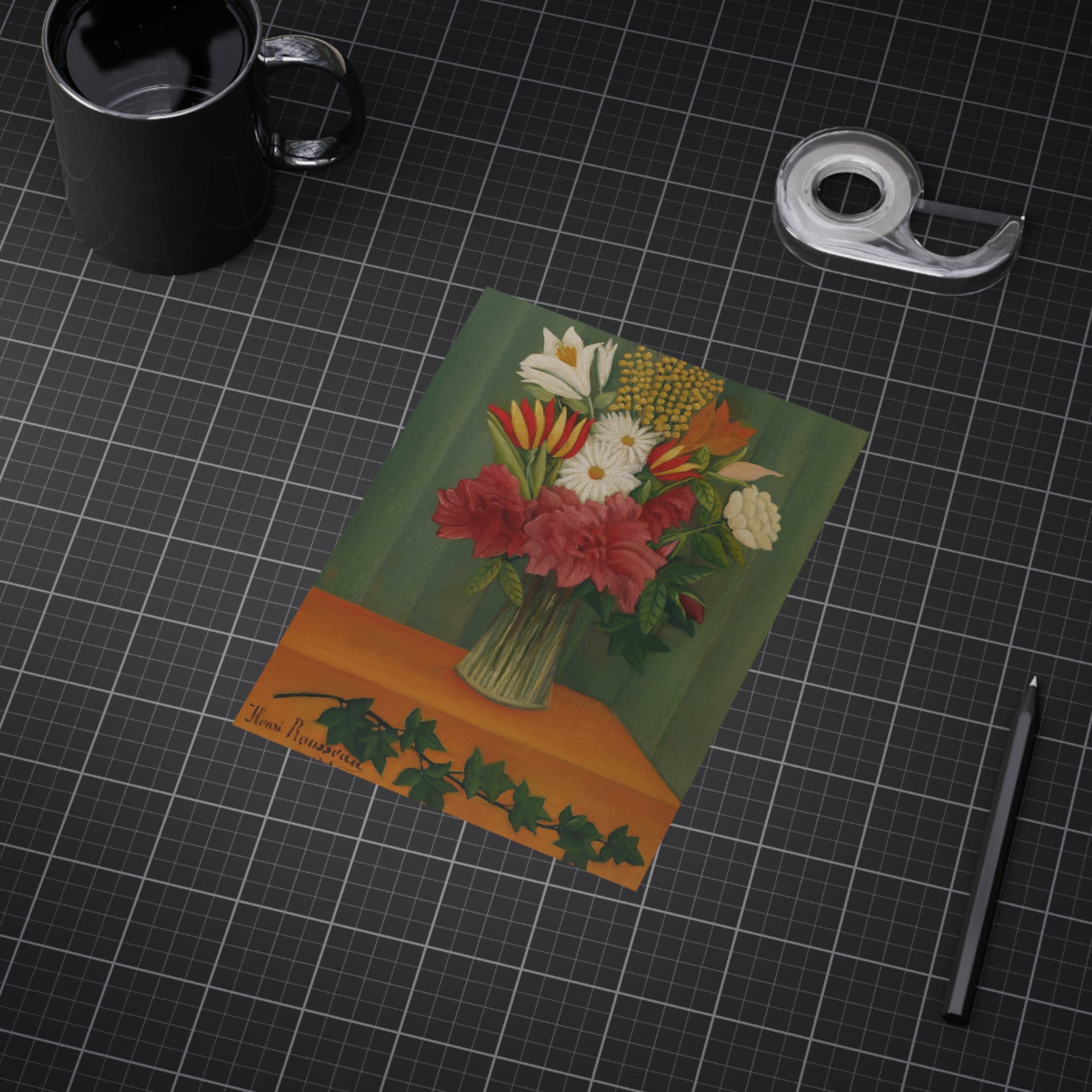Floral Art Print | Vintage Still Life Wall Art