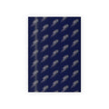 Navy Shooting Star Gift Wrap Roll — Celestial Holiday Wrapping Paper