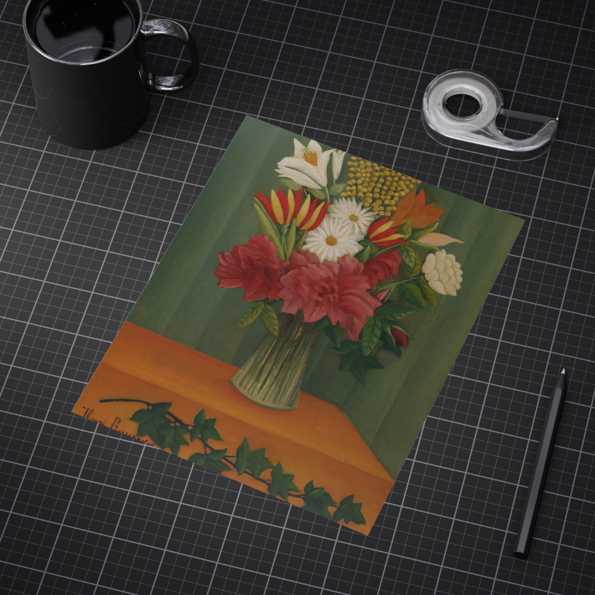Floral Art Print | Vintage Still Life Wall Art