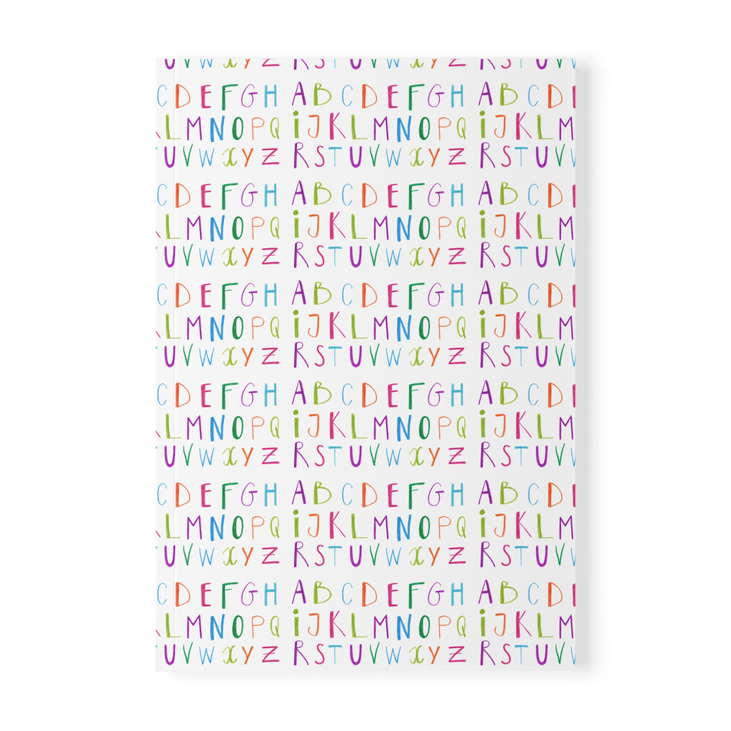 Alphabet Notebook A5 | Cute School Journal
