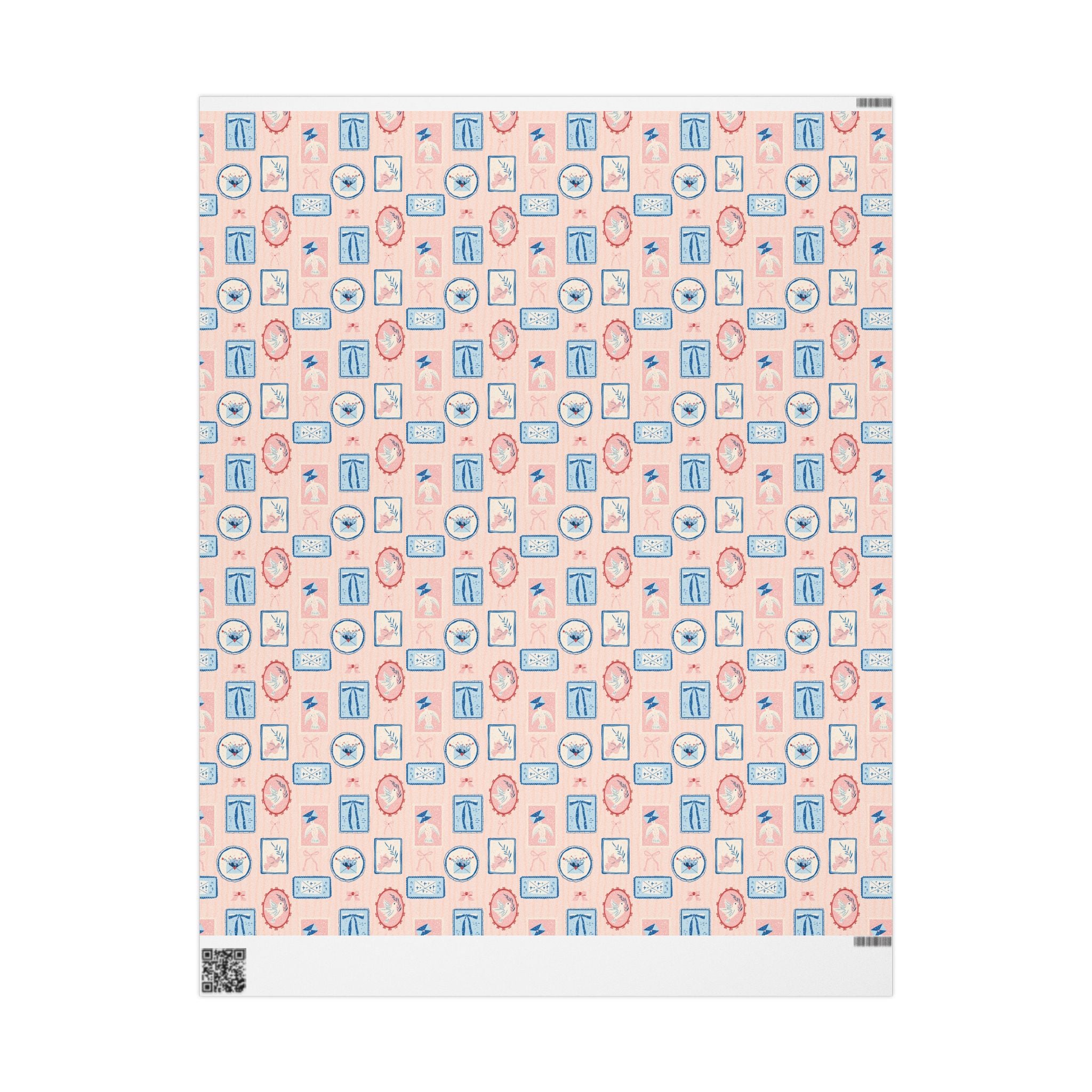 Cameo Wrapping Paper | Vintage Pastel Gift Wrap