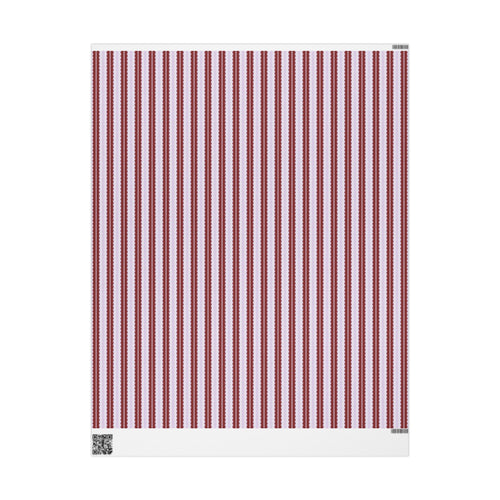 Candy Stripe Wrapping Paper | Red and White Gift Wrap