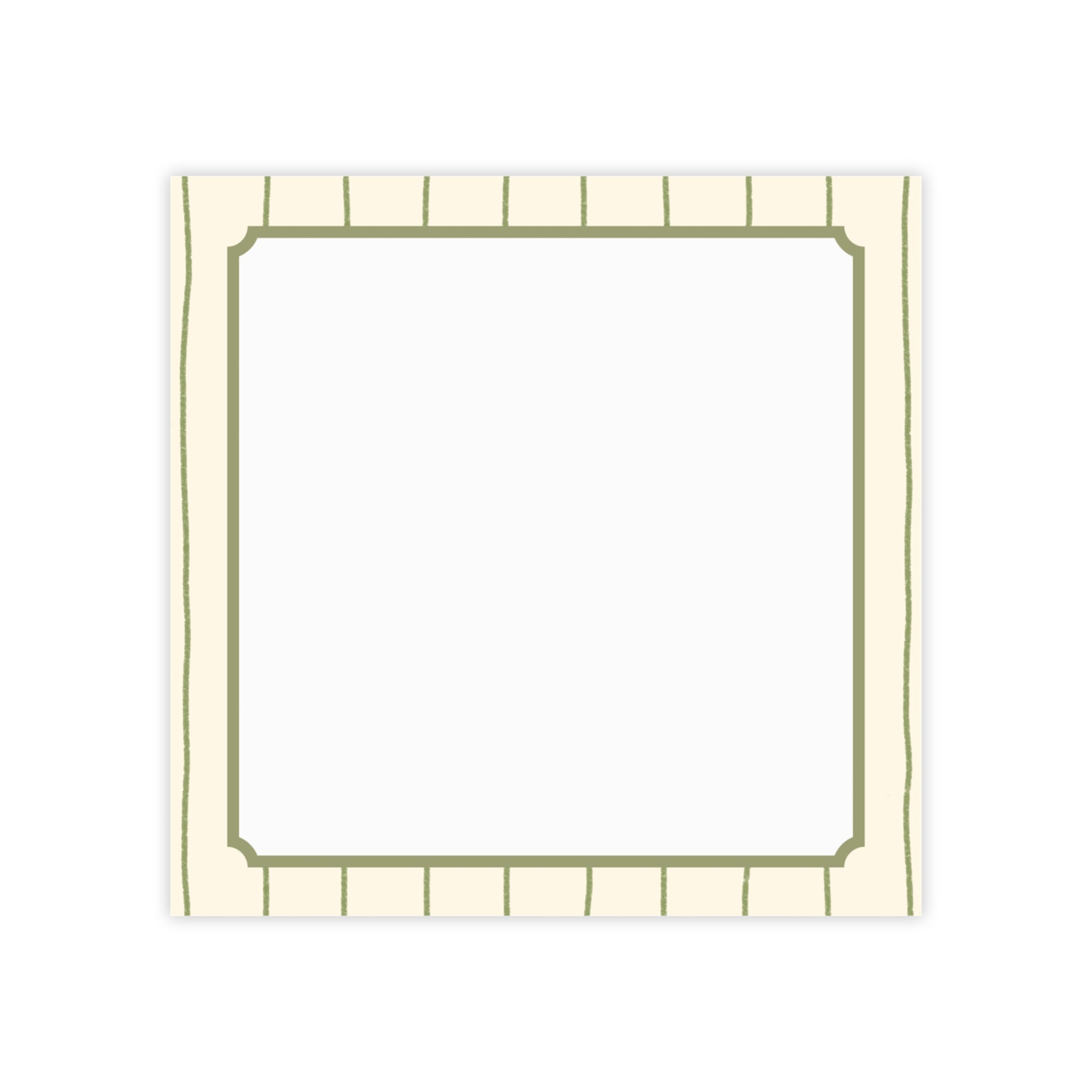 Sticky Notes, Vintage Frame Notepad, Decorative Lined Post-it Style Pads