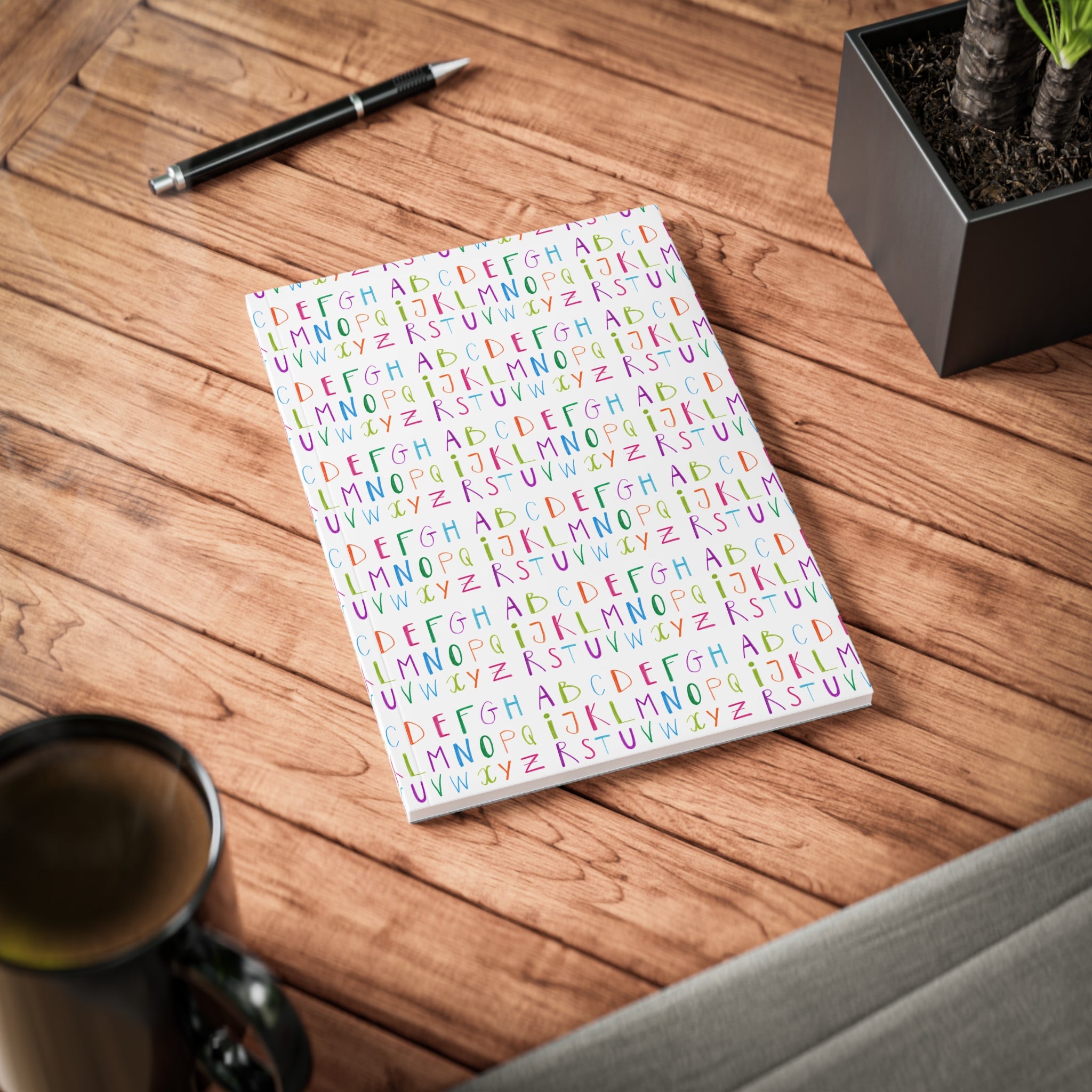 Alphabet Notebook A5 | Cute School Journal