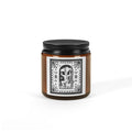 Aquarius Zodiac Scented Soy Candle — Amber Jar