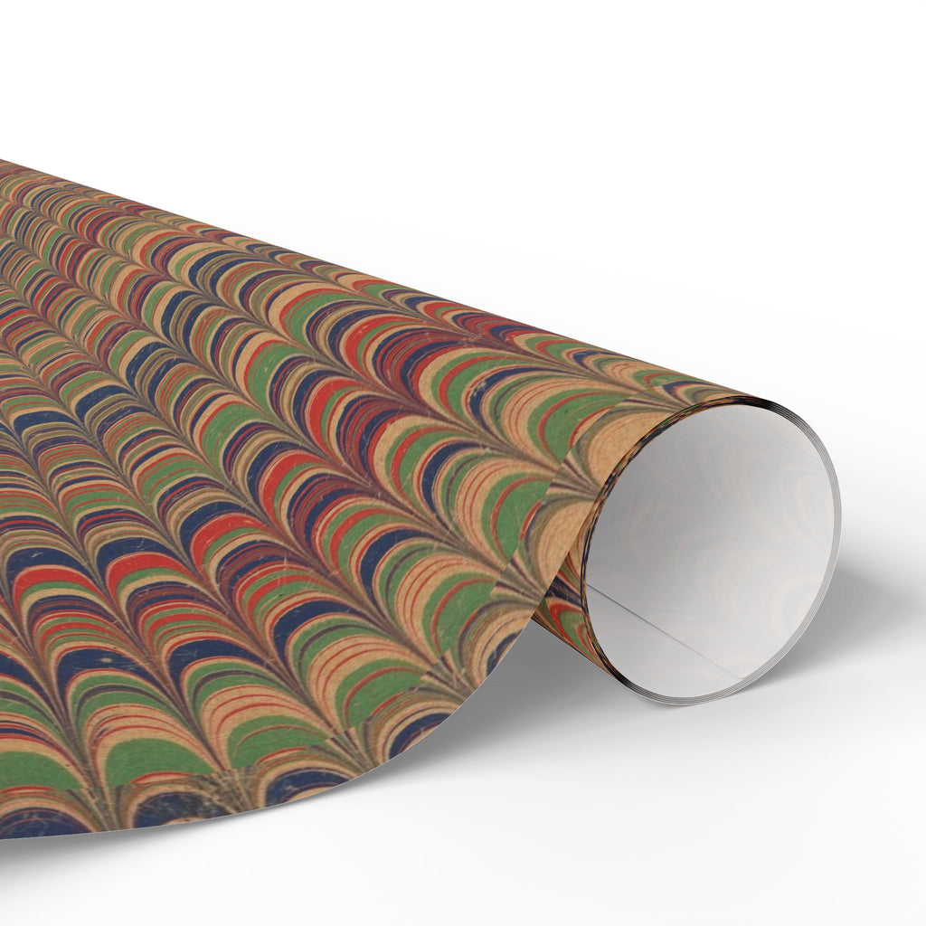 Marbled Wrapping Paper | Vintage Rainbow Gift Wrap