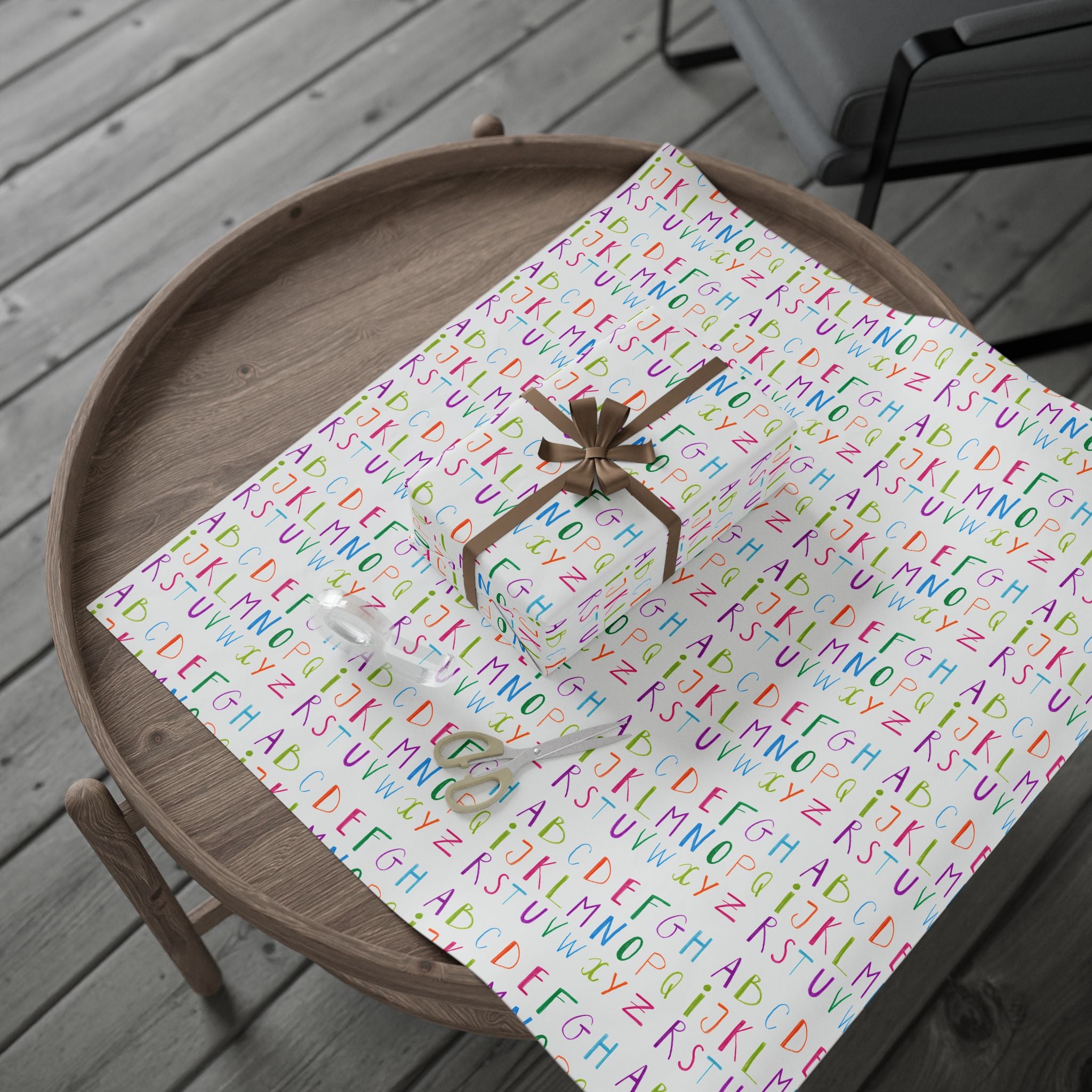 Alphabet Wrapping Paper | A–Z Gift Wrap Roll