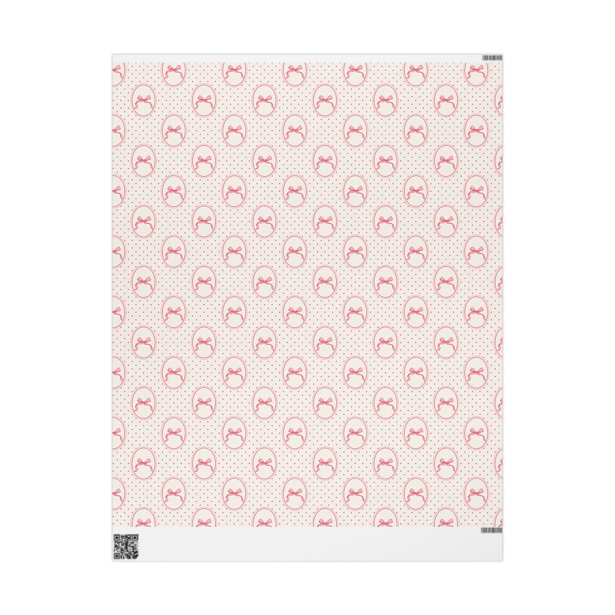 Ballet Wrapping Paper | Pink Dotted Gift Wrap