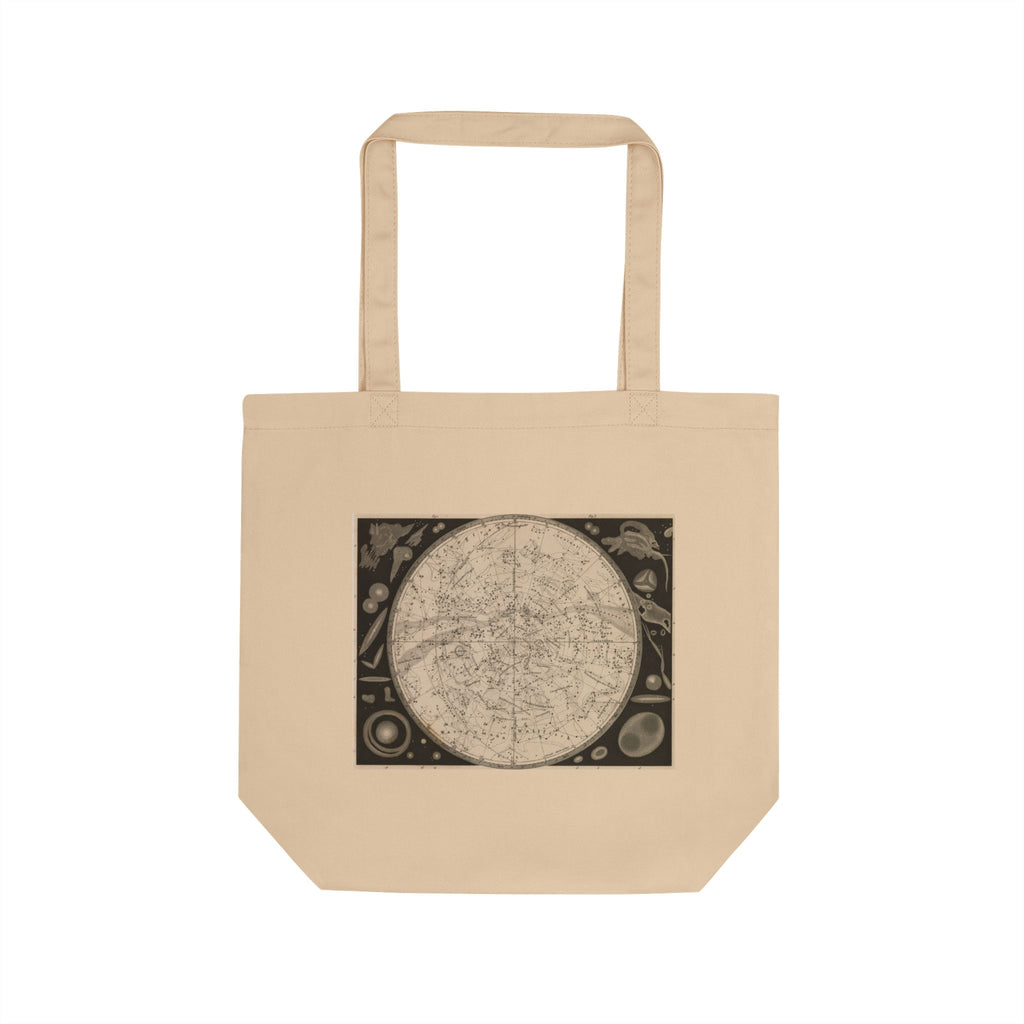 Celestial Tote Bag | Vintage Star Map Shopper