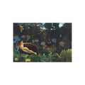 Jungle Night Fine Art Print — Henri Rousseau Inspired Unframed Poster