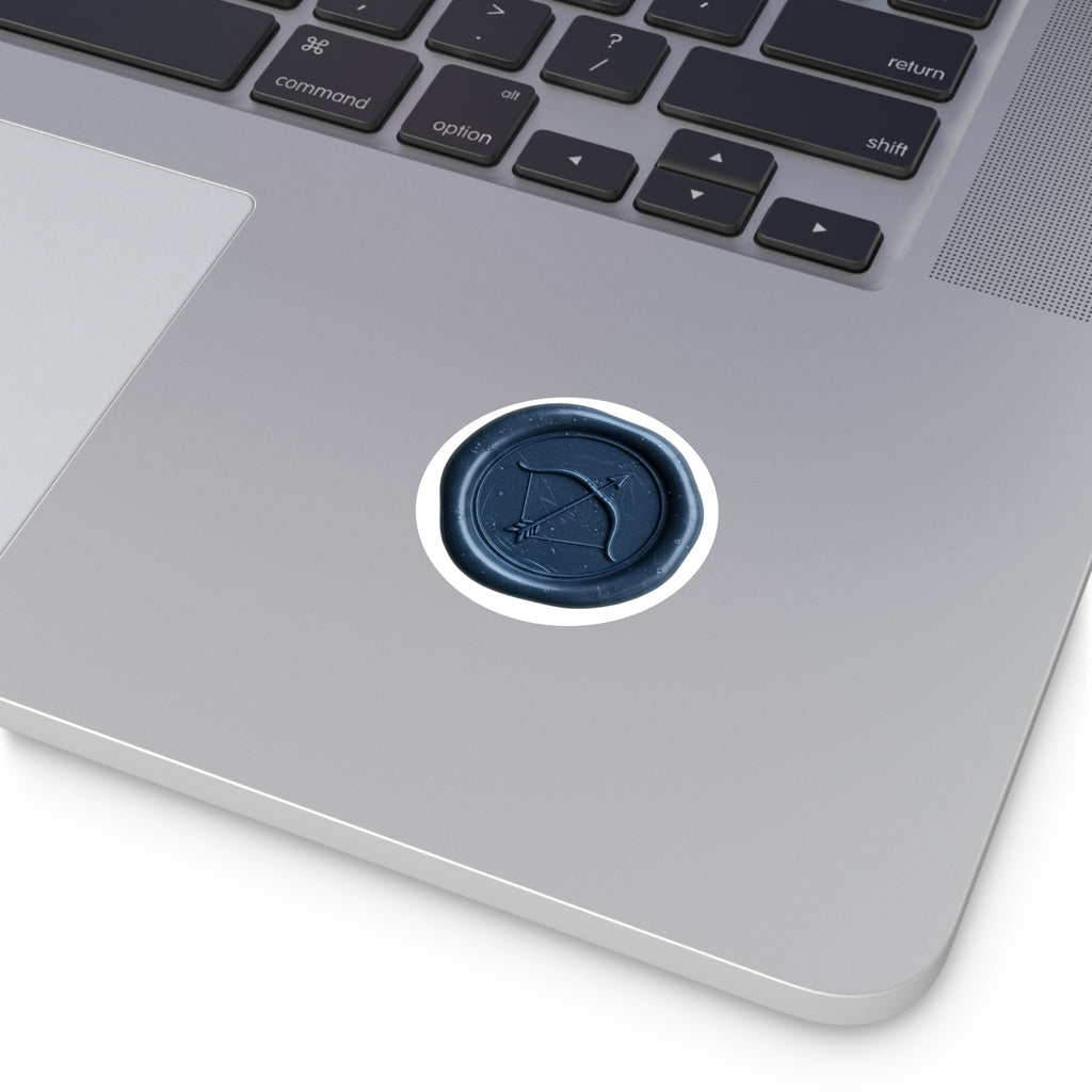 Sagittarius Sticker | Zodiac Wax Seal Vinyl Decal