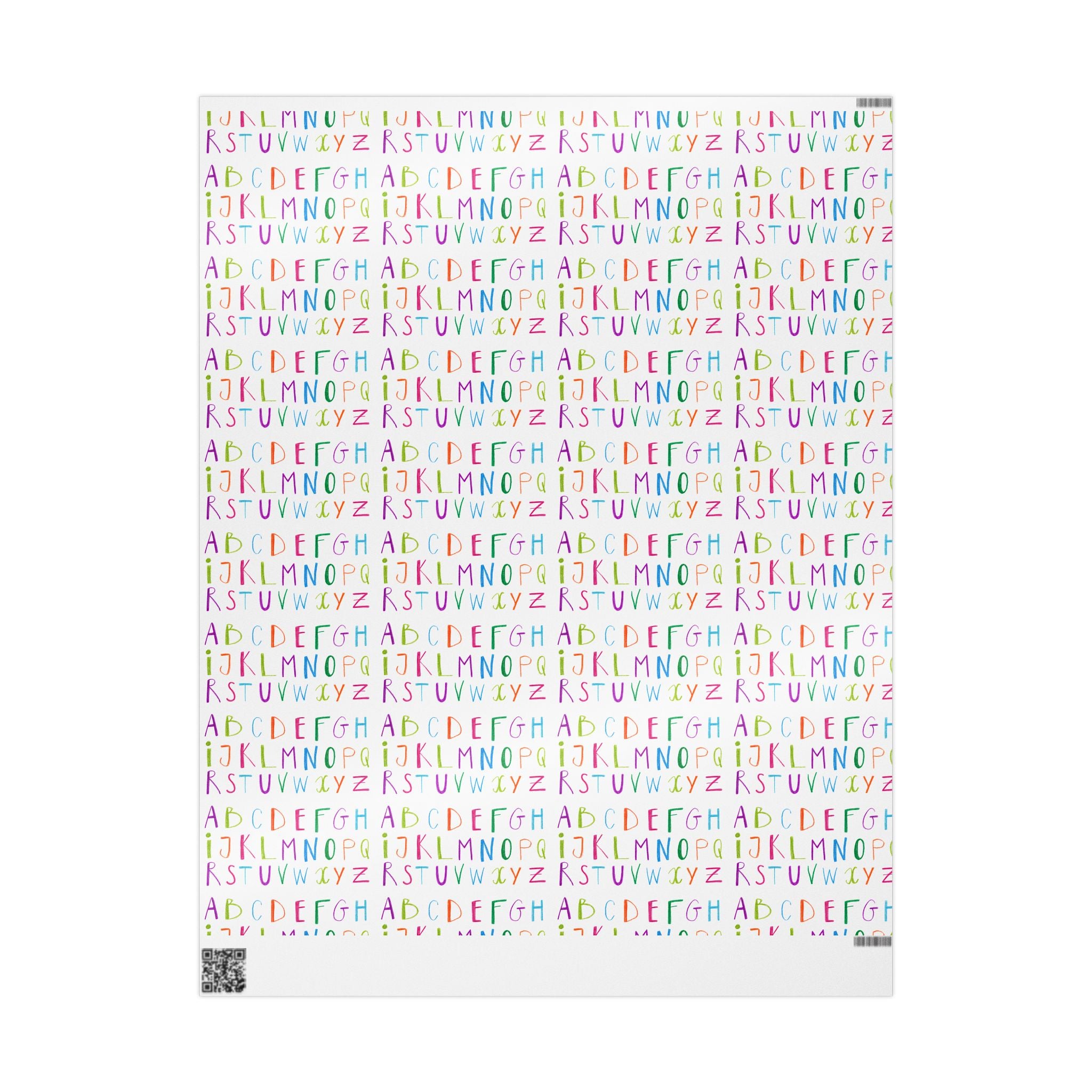 Alphabet Wrapping Paper | A–Z Gift Wrap Roll