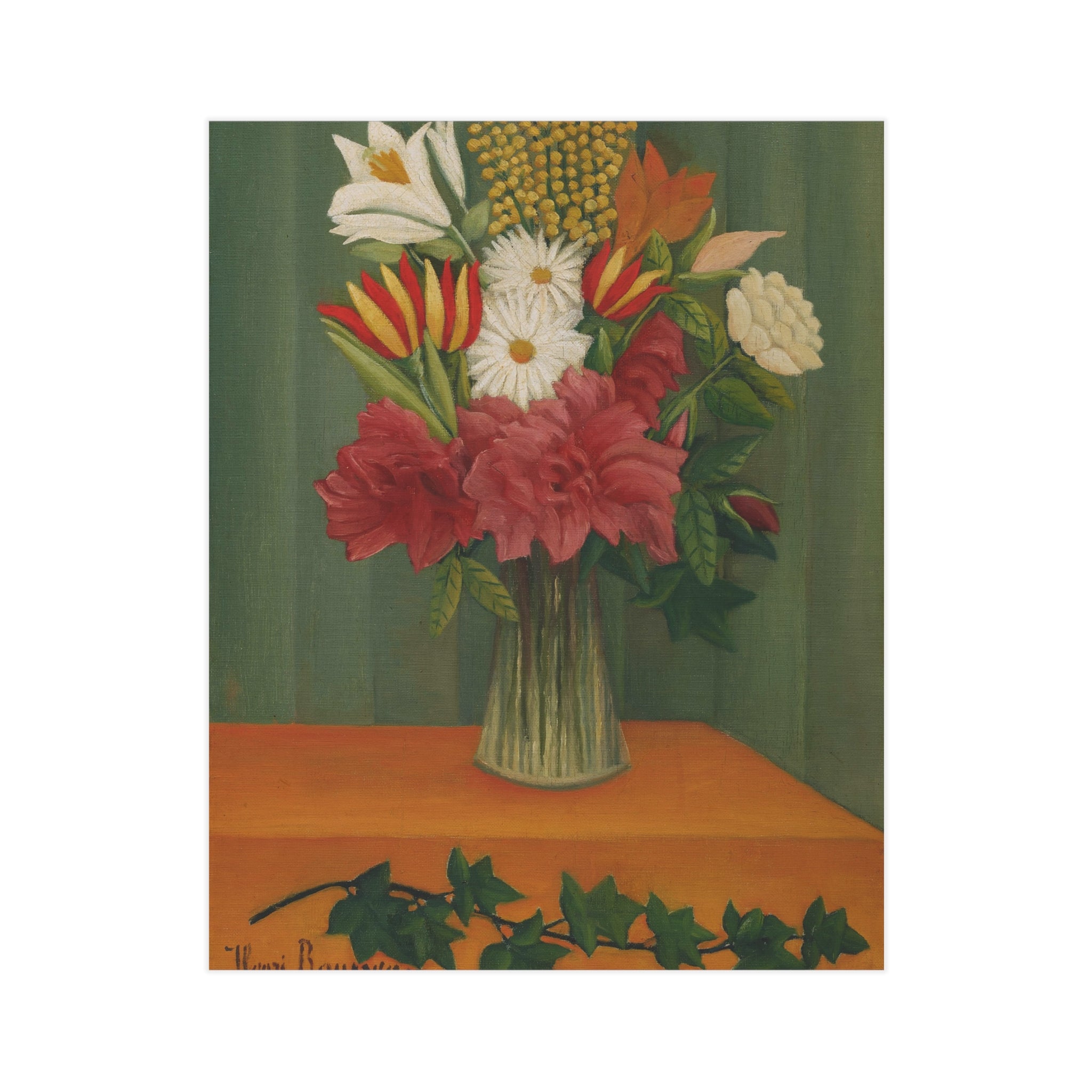 Floral Art Print | Vintage Still Life Wall Art
