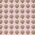 Shell Pattern Wrapping Paper — Pink Seashell Gift Wrap for Beach, Bridal & Baby Shower