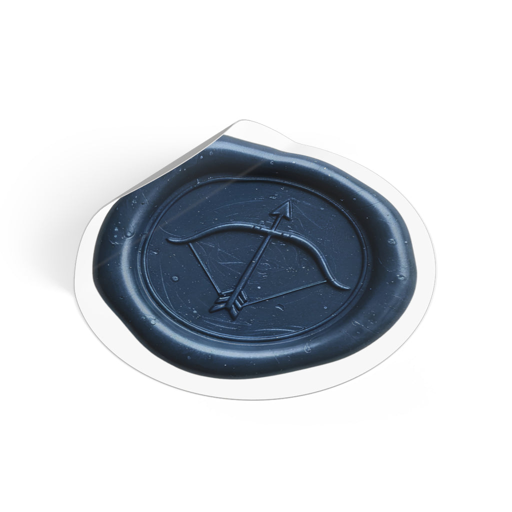 Sagittarius Sticker | Zodiac Wax Seal Vinyl Decal
