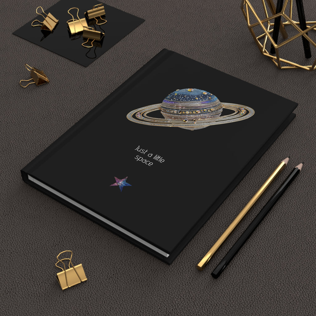Space Planet Hardcover Journal Notebook – Matte Stargazer Notebook