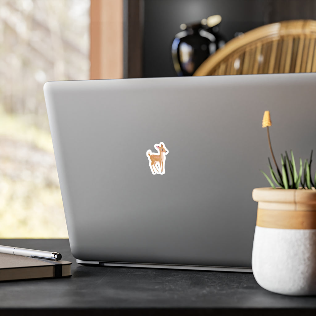 Deer Sticker | Cute Fawn Vinyl Laptop Decal