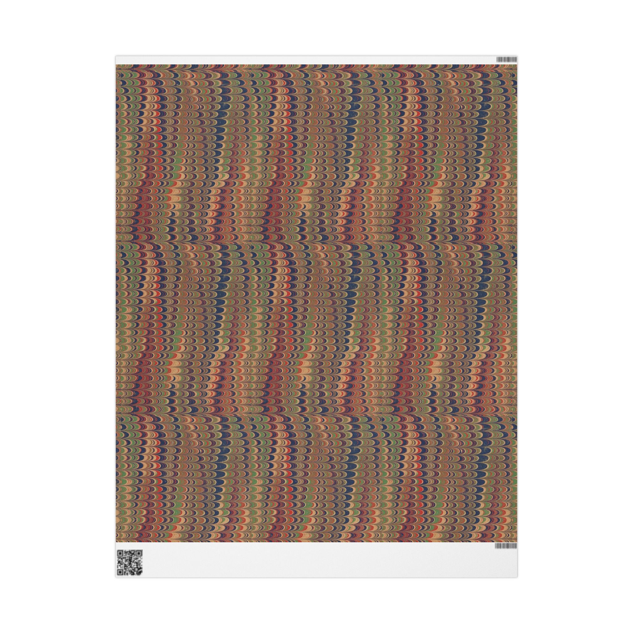 Marbled Wrapping Paper | Vintage Rainbow Gift Wrap