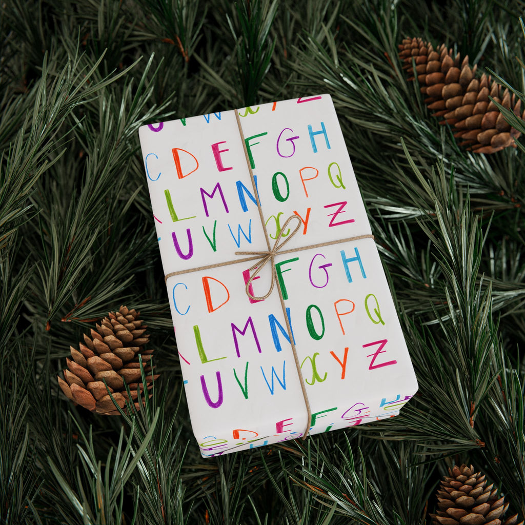 Alphabet Wrapping Paper | A–Z Gift Wrap Roll