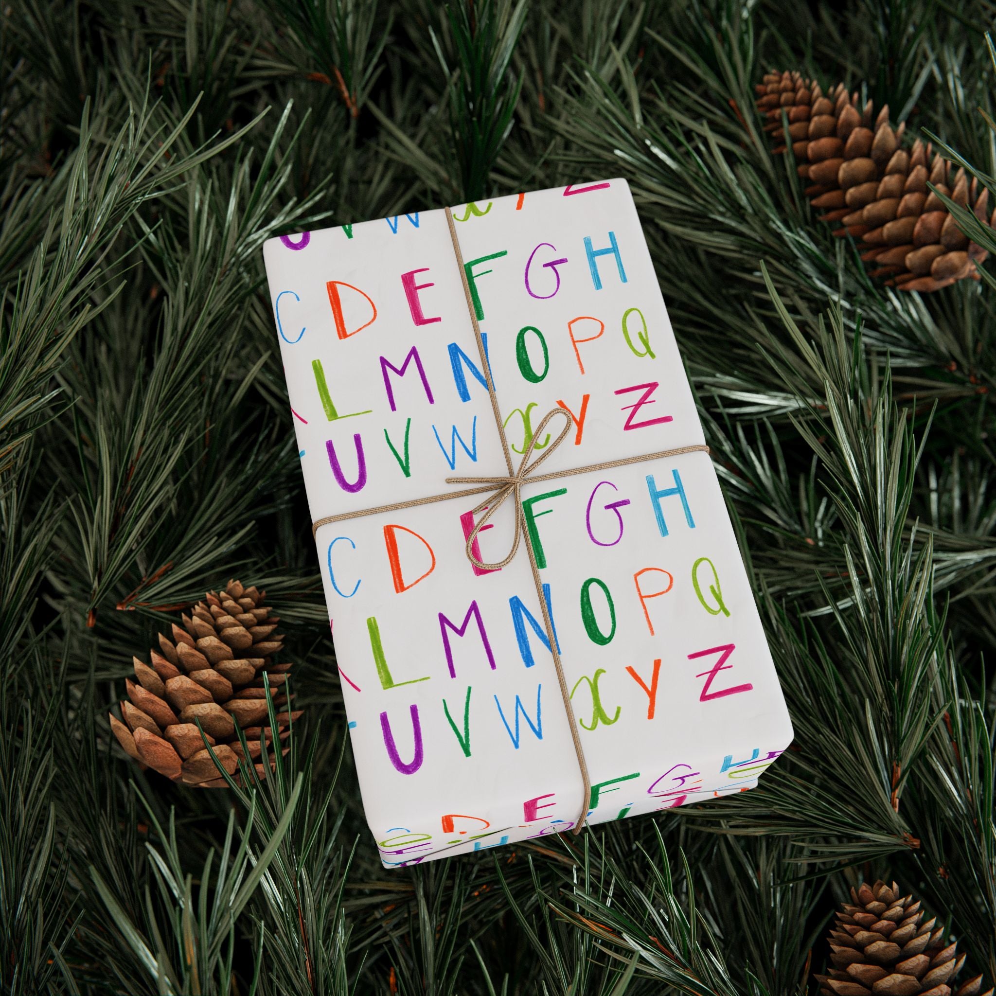 Alphabet Wrapping Paper | A–Z Gift Wrap Roll