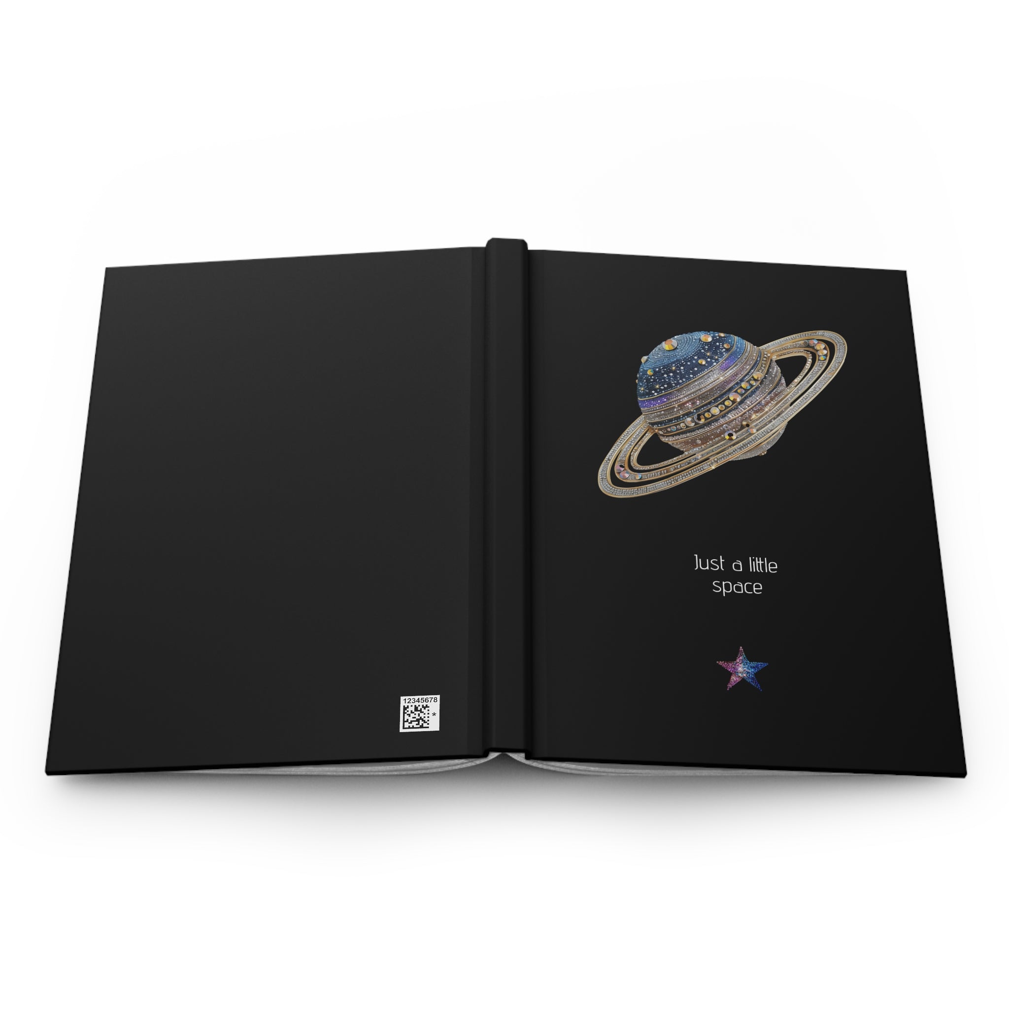 Space Planet Hardcover Journal Notebook – Matte Stargazer Notebook