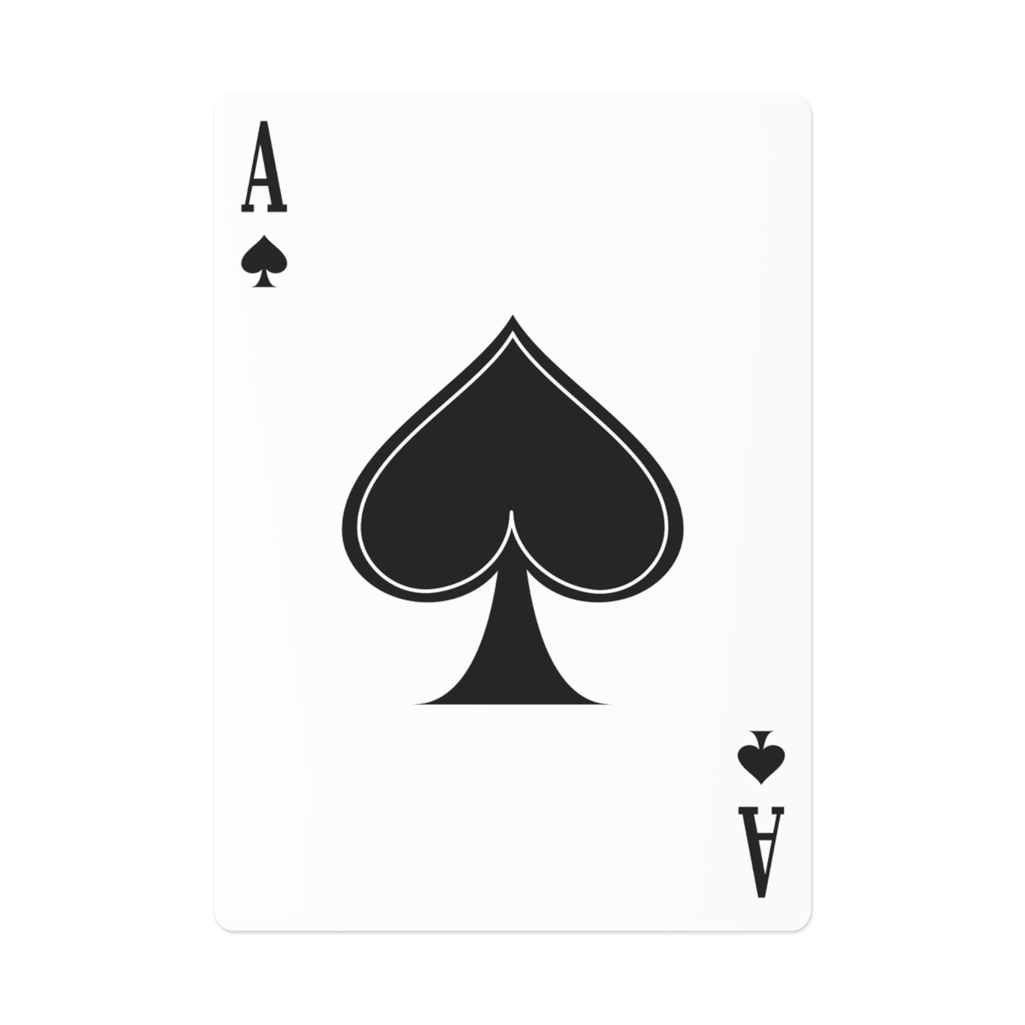 La Rosa Senza Spinas Poker Cards