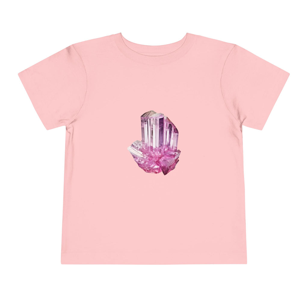 Toddler Tee — Pink Crystal Graphic Kids Shirt