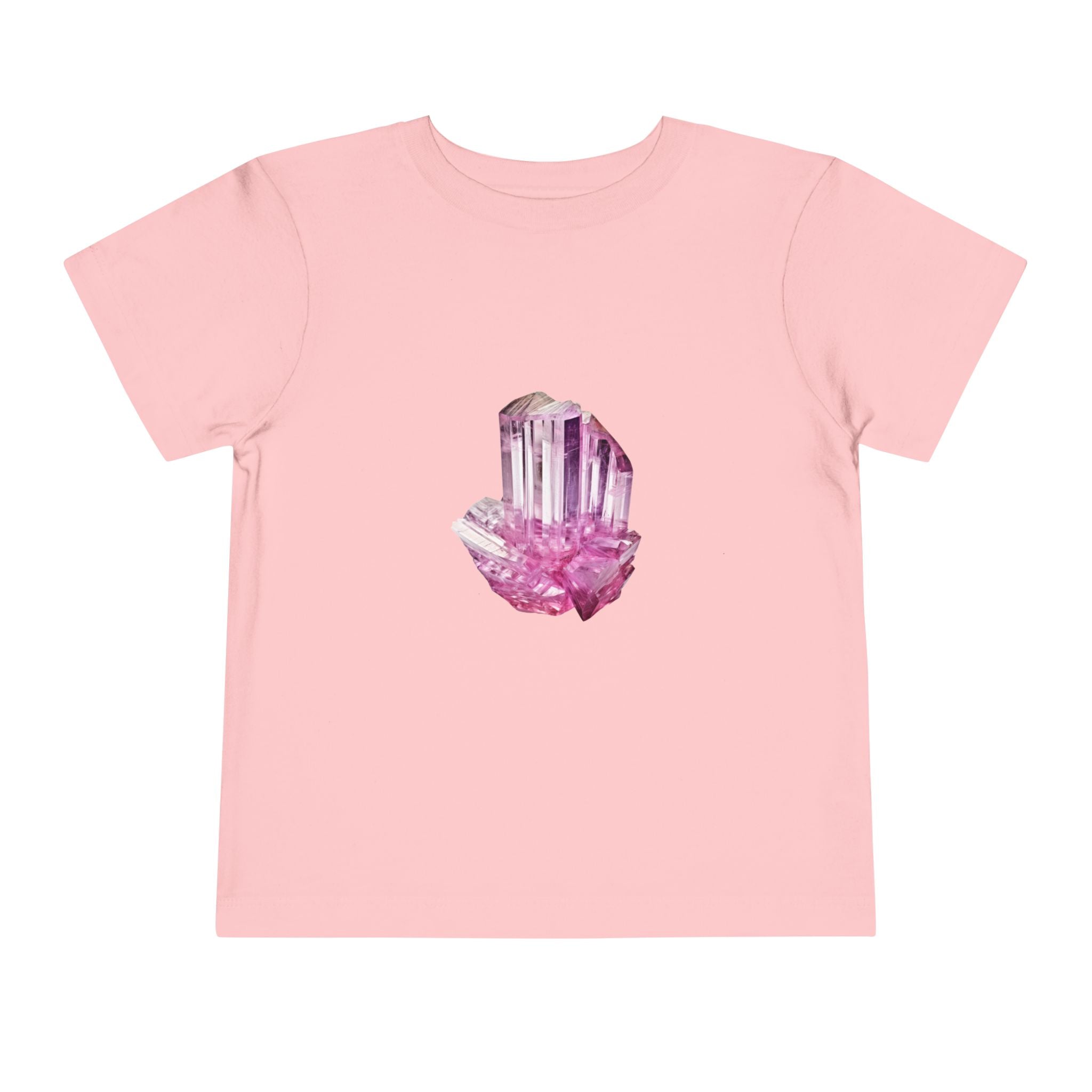 Toddler Tee — Pink Crystal Graphic Kids Shirt