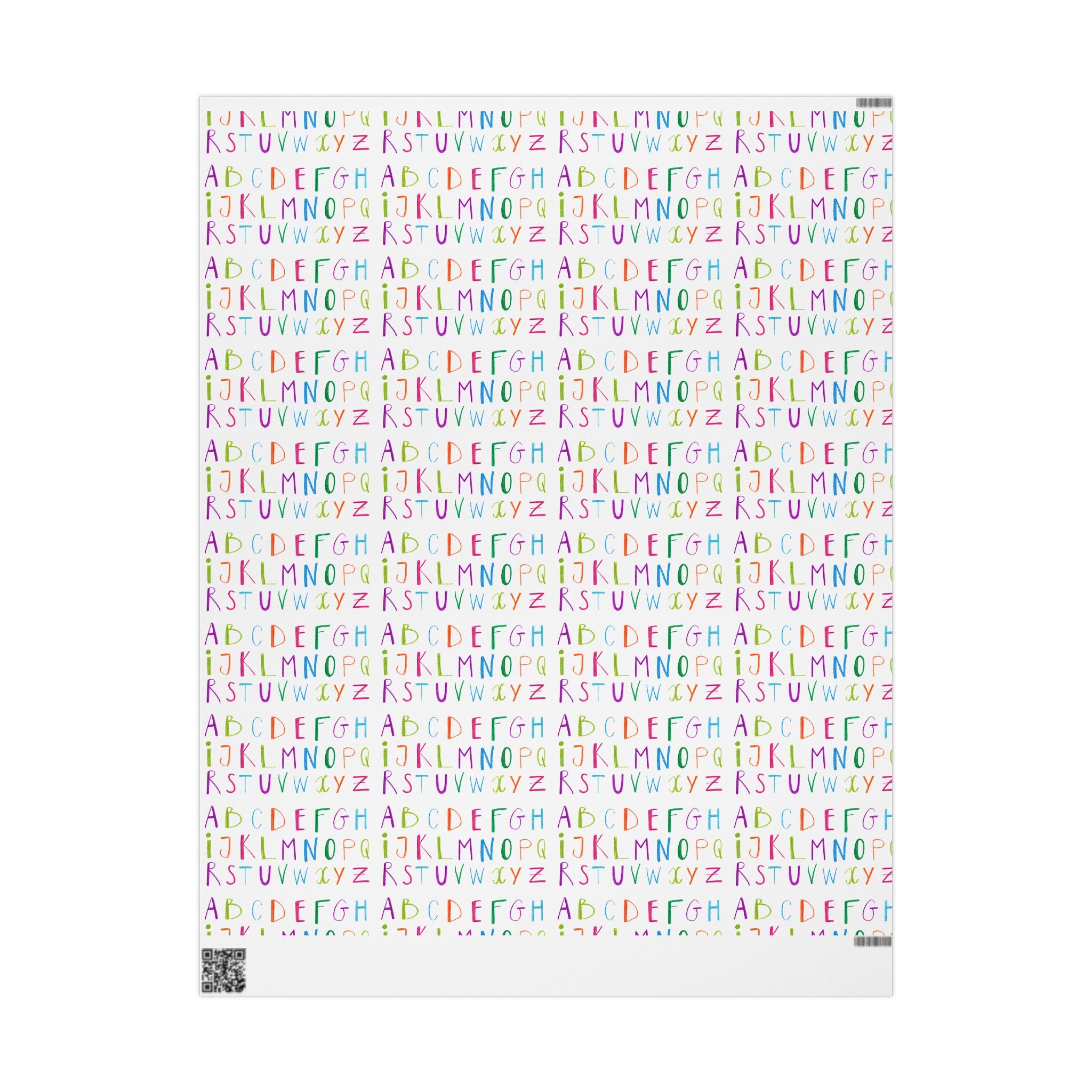 Alphabet Wrapping Paper | A–Z Gift Wrap Roll