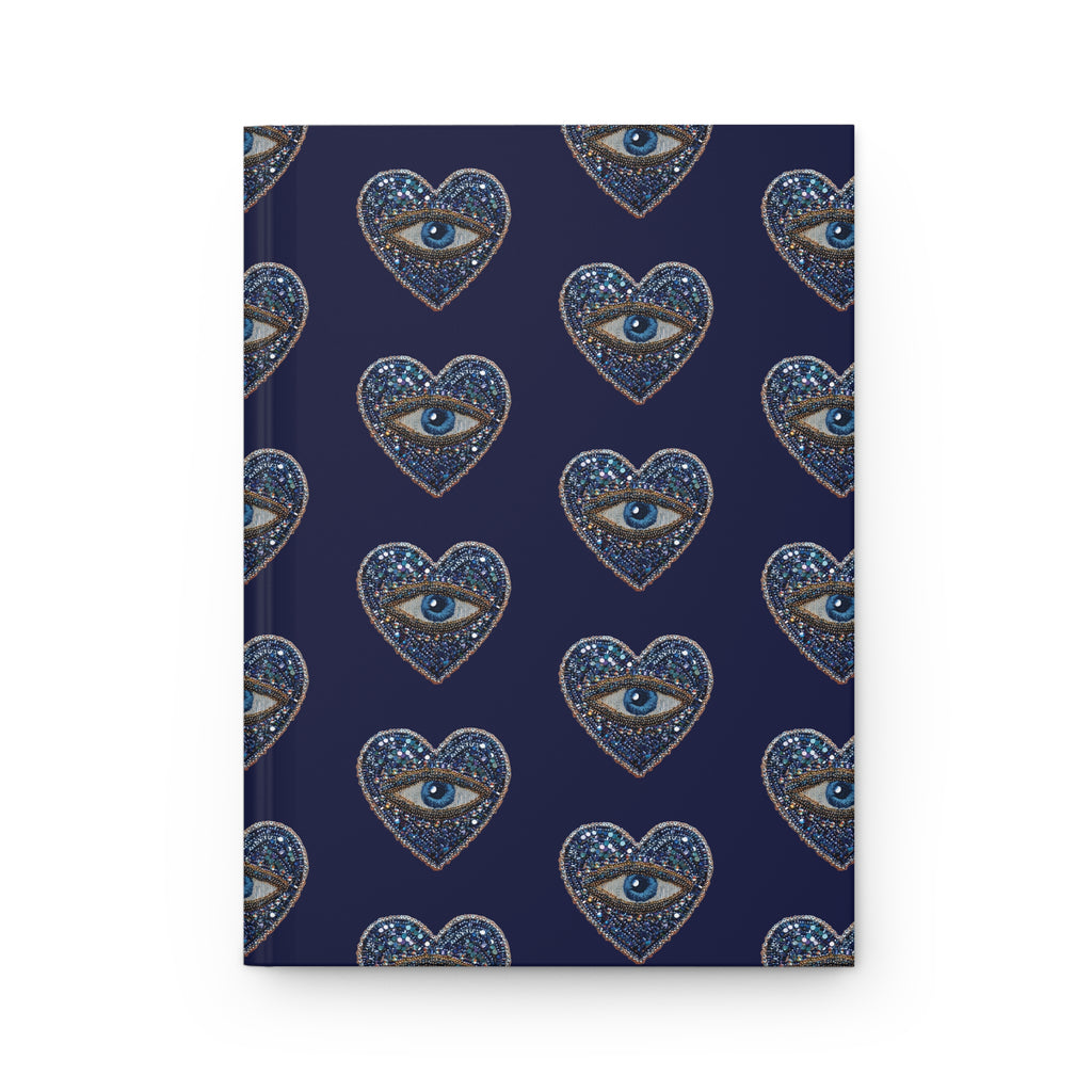 Mystic Heart Eye Hardcover Journal — Celestial Dream Diary