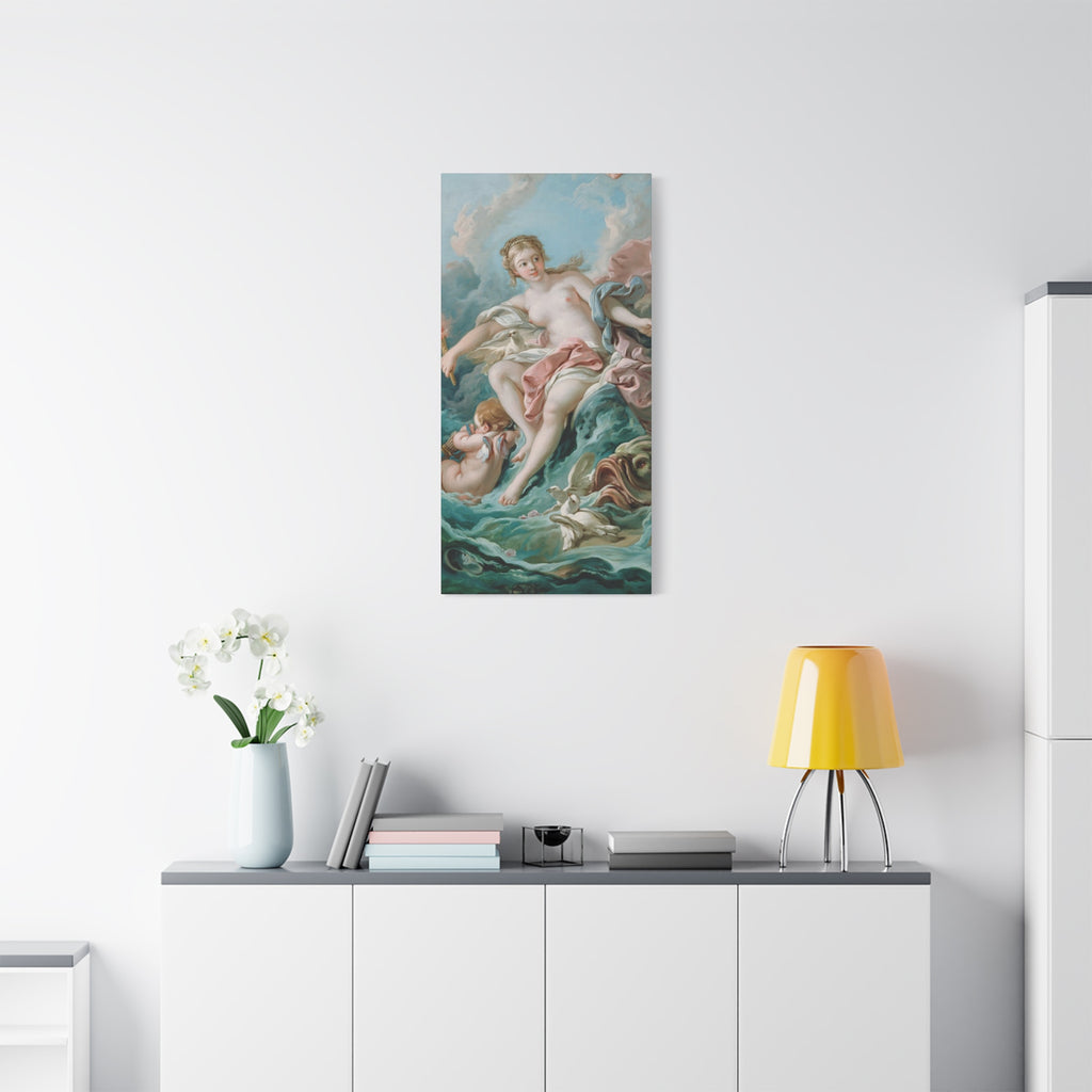 Baroque Goddess Canvas Art — Stretched Matte Wall Panel
