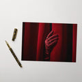 Red Curtain Card | Gothic Theatre Greeting Card