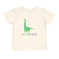 Brachiosaurus Toddler Tee — Cute Green Dino Short Sleeve Shirt for Kids