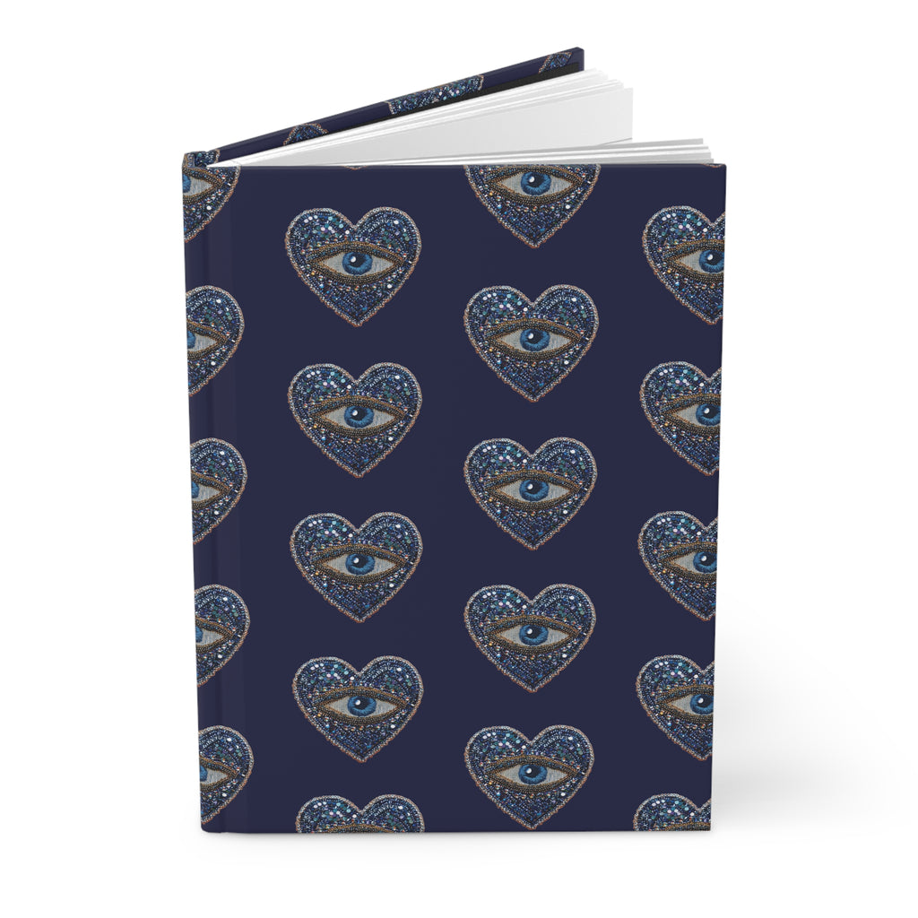 Mystic Heart Eye Hardcover Journal — Celestial Dream Diary