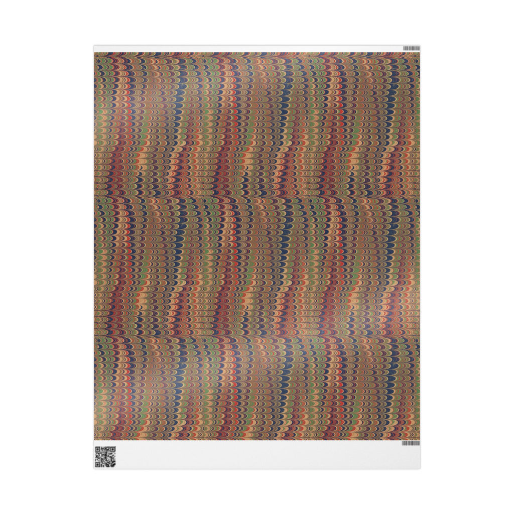 Marbled Wrapping Paper | Vintage Rainbow Gift Wrap