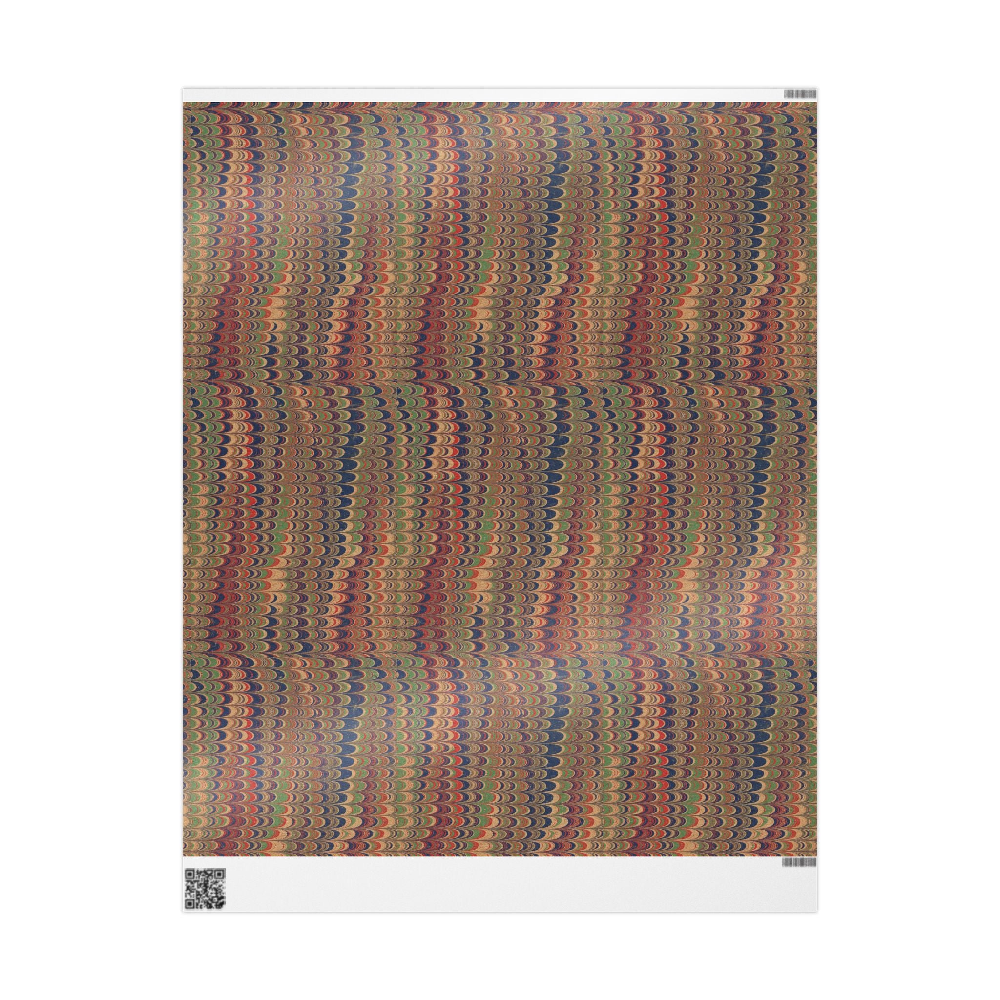 Marbled Wrapping Paper | Vintage Rainbow Gift Wrap
