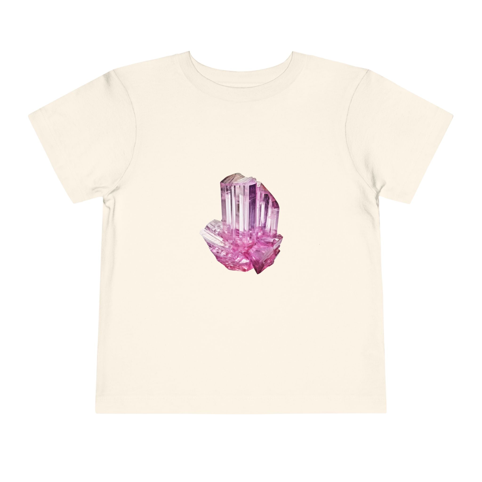 Toddler Tee — Pink Crystal Graphic Kids Shirt