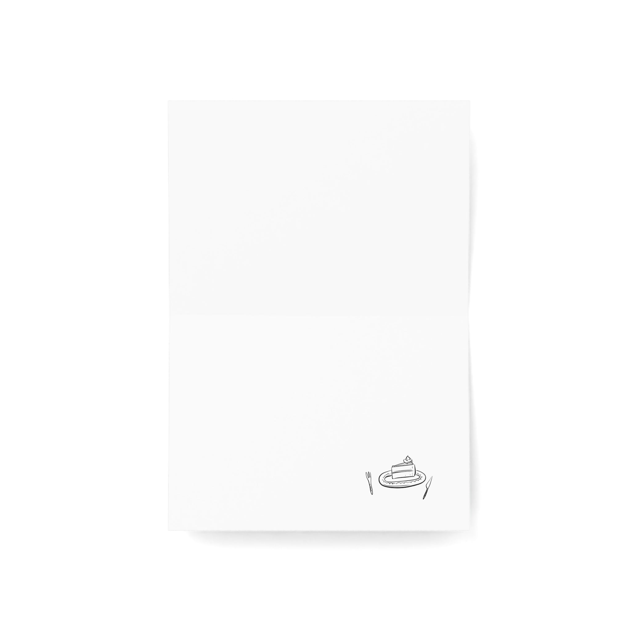 Floral Script Thank You Cards