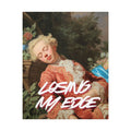 Rolled Poster — 'Losing My Edge' Vintage Rococo Art Print