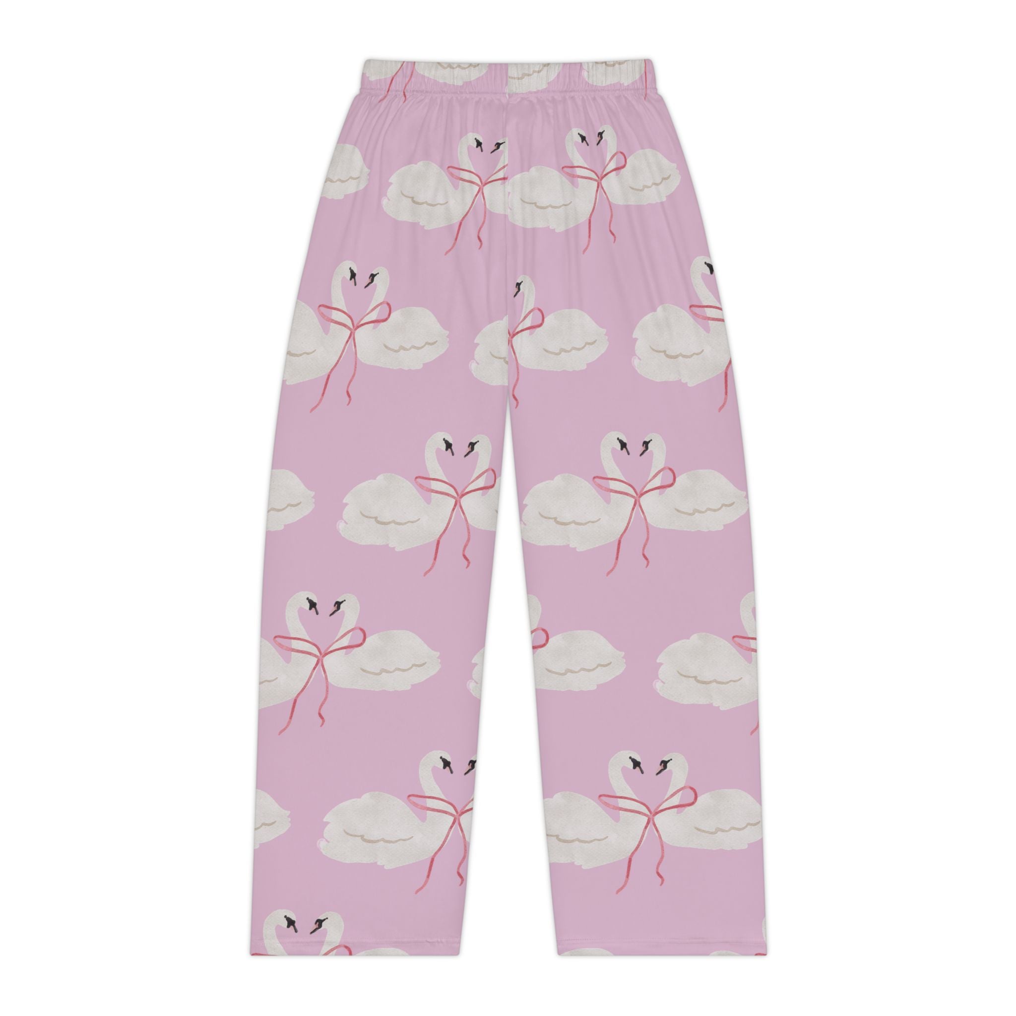 Women's Pajama Pants, Swan Ballet Lounge Pants, Soft Sleepwear Bottoms