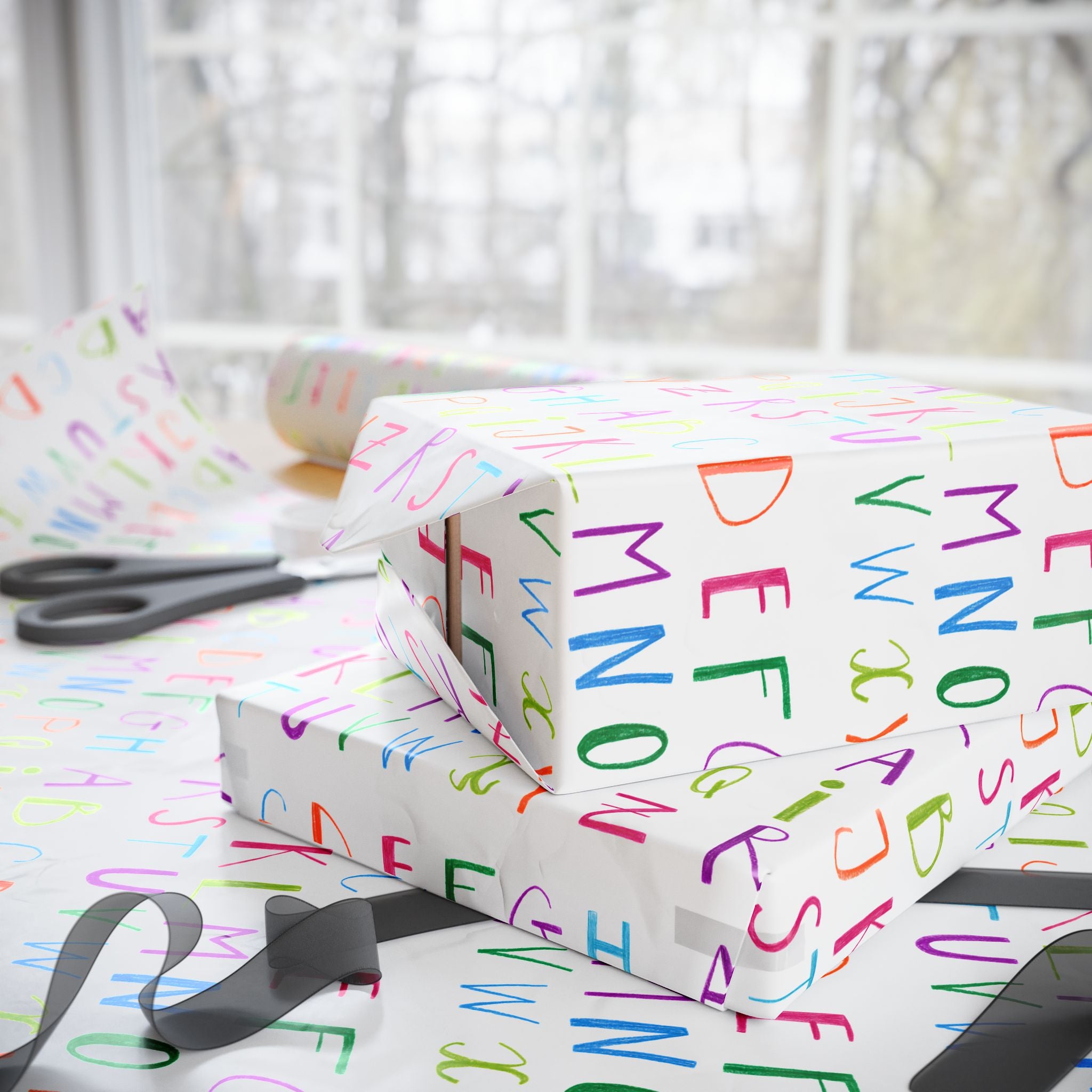 Alphabet Wrapping Paper | A–Z Gift Wrap Roll