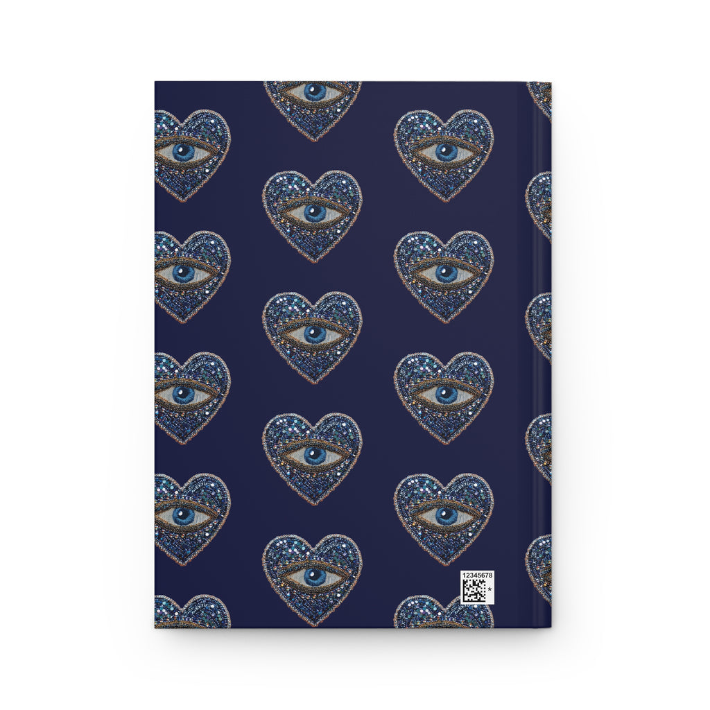 Mystic Heart Eye Hardcover Journal — Celestial Dream Diary