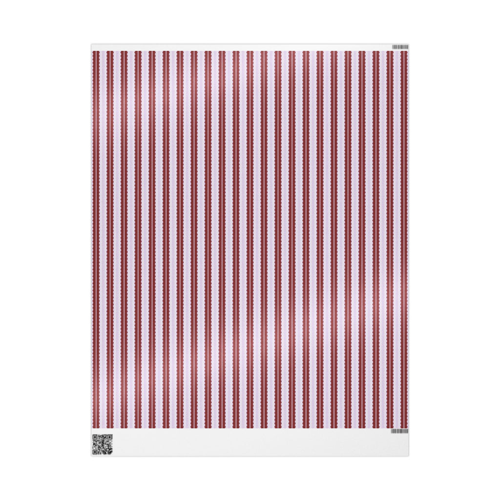 Candy Stripe Wrapping Paper | Red and White Gift Wrap