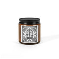 Libra Zodiac Scented Soy Candle — Amber Jar (Multi-Size)